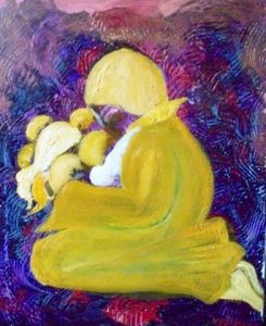 Peinture de JACQUELINE SARAH UZAN: CALINS