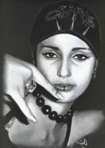 Dessin de Aurore: Portrait