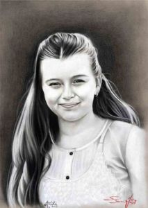 Dessin de Aurore: Portrait