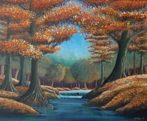 Peinture de smaug : la biche