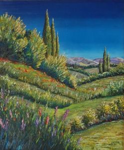 Peinture de smaug : alpilles