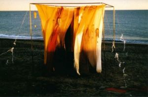 Oeuvre de Spagnolo Jeanne: Installation à Villeneuve les Maguelones