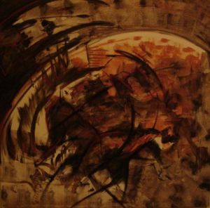 Peinture de Boris Lugan: Tribal Slide