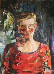 Collage de Jacqueline CASTAGNE: nadia