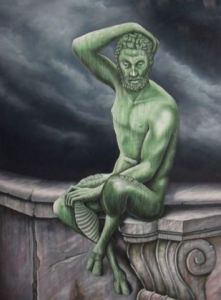 Peinture de Uko Post: faun