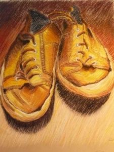 Oeuvre de claude crepin: baskets