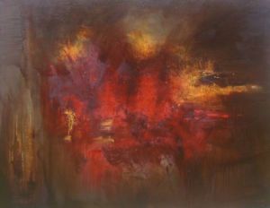 Peinture de alexandra fort: Sans titre 1