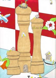 Dessin de Arsene Gully: Carrelages