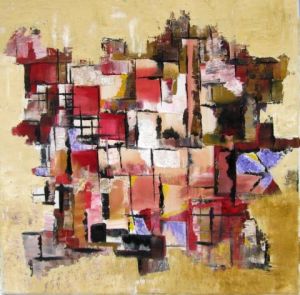 Peinture de MARIE CLAUDE RAMAIN: les murs d'une vie