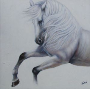 Peinture de Helene Caron: Tide