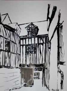 Peinture de Bruno Avril : Ecole des Beaux Arts Rouen 