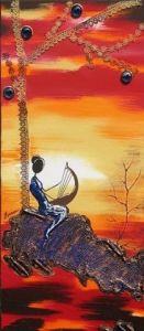 Peinture de ANNICK BRIGEL: Musicienne