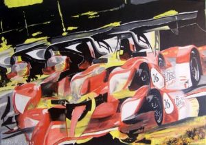 Peinture de Eric Ros : RED 26