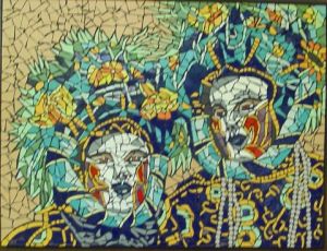 Mosaique de Sylvie Cleyrergue: Venise