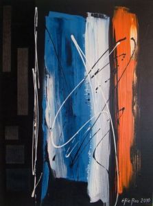 Peinture de Eric Ros : New wave