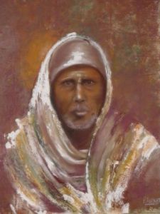 Oeuvre de ROBERT Pascale: VIEUX TOUAREG