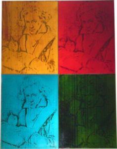 Oeuvre de lionel-c: Portrait Ludwig van beethoven