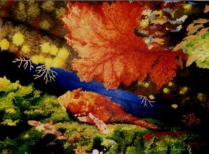 Peinture de Claudine Friant: Rascasse