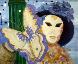 Peinture de ALAIN FAURE: FARFALLA