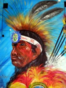 Peinture de ALAIN FAURE: SHAWNEE
