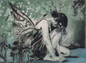 Dessin de halim: tristesse