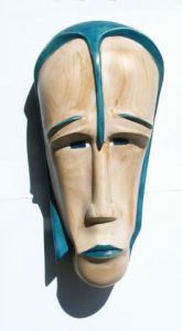 Sculpture de brandicourt: MASQUE 9