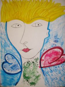 Peinture de GHIS: DU COEUR!