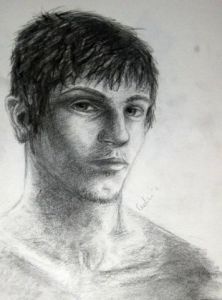 Dessin de tetris: autoportrait