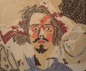 Mosaique de christe: le desespéré