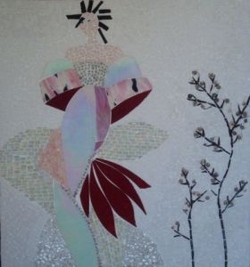 Mosaique de christe: une robe