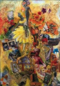 Collage de LAURENCE A: LE JARDIN DU MONDE