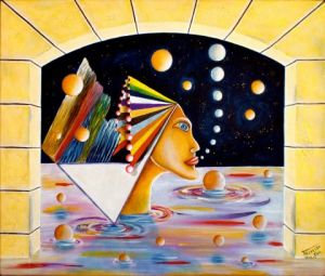 Peinture de Tallarida: Énigma VII