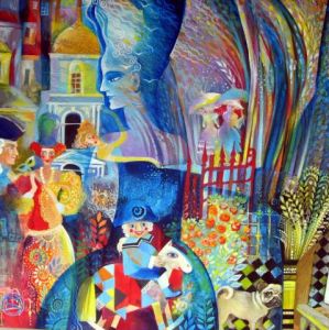 Peinture de OXANA ZAIKA: Empreint d'harmonie