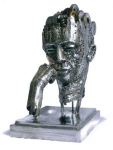Sculpture de thierry benenati: PRISE DE TÊTE 2