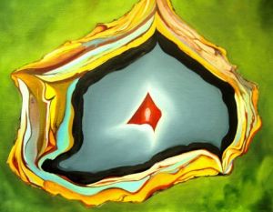 Peinture de Jean-Marie Luffin: Apparition de Lilith