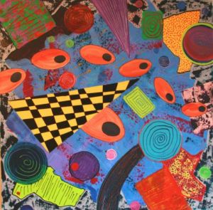 Peinture de Embe: étrange été