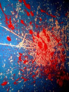 Peinture de Matthias Neukens: Dripping 1