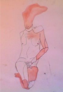 Dessin de Adelino Dias Gonzaga: Piss.