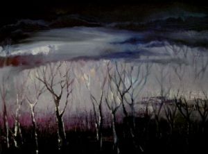 Peinture de ISA LOTTE: Le vieux marais