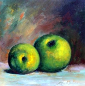 Peinture de Mariele KAISER: LES POMMES