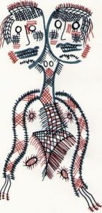 Dessin de napoldee: Naissance de jumeaux