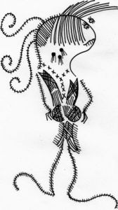 Dessin de napoldee: Membre de pieuvre