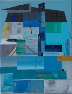 Peinture de PIERRE RAFFENNE: Vestiges maritimes