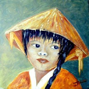 Peinture de Catherine Thivrier-Forestier: Yoko