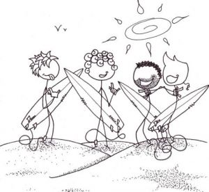 Dessin de Geoffrey Petit: Originisland 