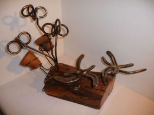 Sculpture de LUC: Jardinière