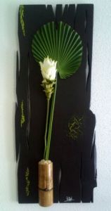 Oeuvre de ART'IFICED: Bois Wengé et Gingembre