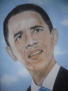 Dessin de NAD: OBAMA