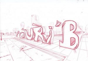 Dessin de youri: Prénom personnalisé sur demande