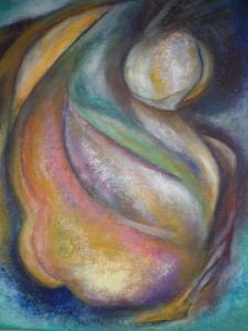 Peinture de Liliane CIMA: turquoise